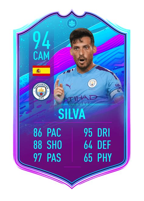 david silva fifa cards